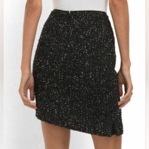 ELIE TAHARI Amethyst "Bennet" Asymmetrical Skirt  - 6